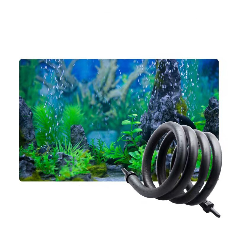 Aquarium Air Stone Bubble Bar Muur Gordijn Buis Slang Aquarium Pomp Hydrocultuur Zuurstof Diffuser Buis 30Cm-120cm