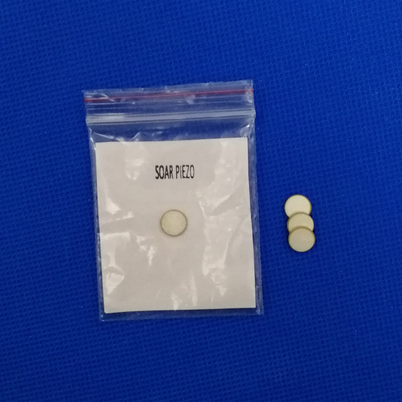 Piezokeramikscheibe 8x0. 85mm-PZT5X-2.4MHz Piezo Kristall Festplatten PZT Kristalle Chips Sensor PZT Vibration Chips PZT Elemente