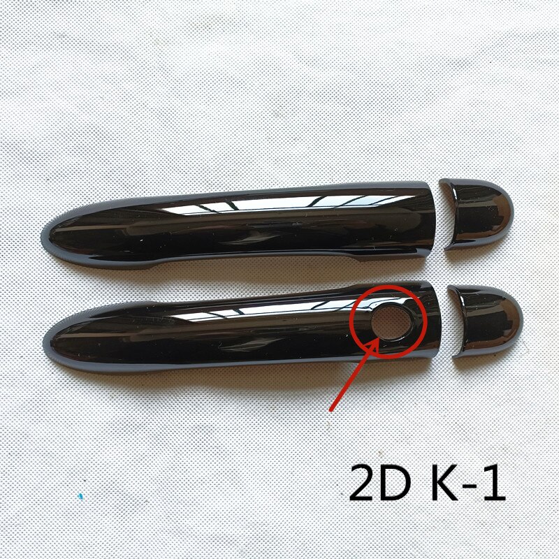 For Renault Clio 3 MK3 iii 2006 RS Accessories Door Handle Cover Trim Plastic Gloss Black: 2D K-1