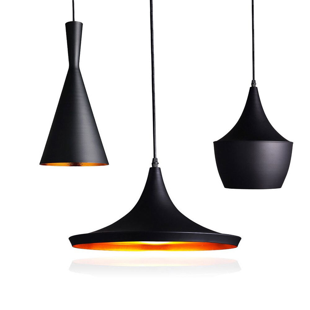 Modern LED Pendant Light Vintage Pendant Lamp E27 Base Edison Bulb Home Lighting Fixture Art Deco Light Lustre