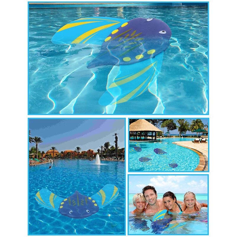 Juguetes bajo el agua planeador ajustable con aletas accesorios de piscina chico verano bañera Beach juguete divertido chico