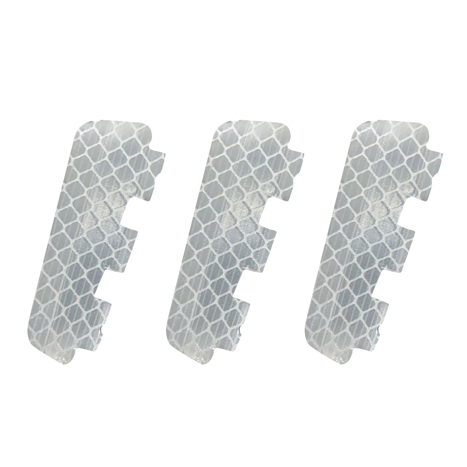 3PCS Bicycle Reflective Tube Mountain Bike Riding Wheel Rim Spoke Mount Clip Tube Warning Light Strip Reflector Reflective#50