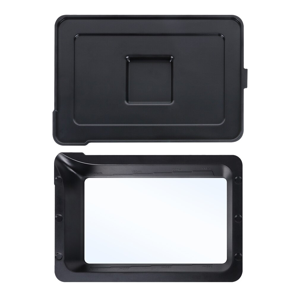 Anycubic opprinnelig harpiks kar tank til foton mono se foton mono foton foton  s 2 stk/partier lcd 3d skriverdeler materialstativ