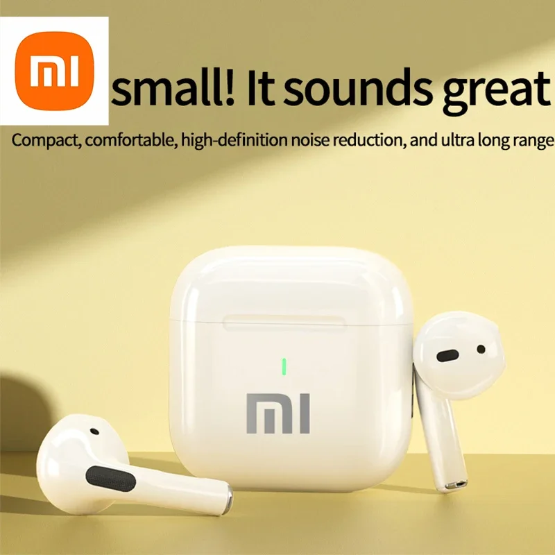Xiaomi Buds Bluetooth 5,3 Kopfhörer TWS Drahtlose Kopfhörer Noise Reduction Ohrhörer Hifi Stereo Sound Kopfhörer Headset Mit Mikrofon