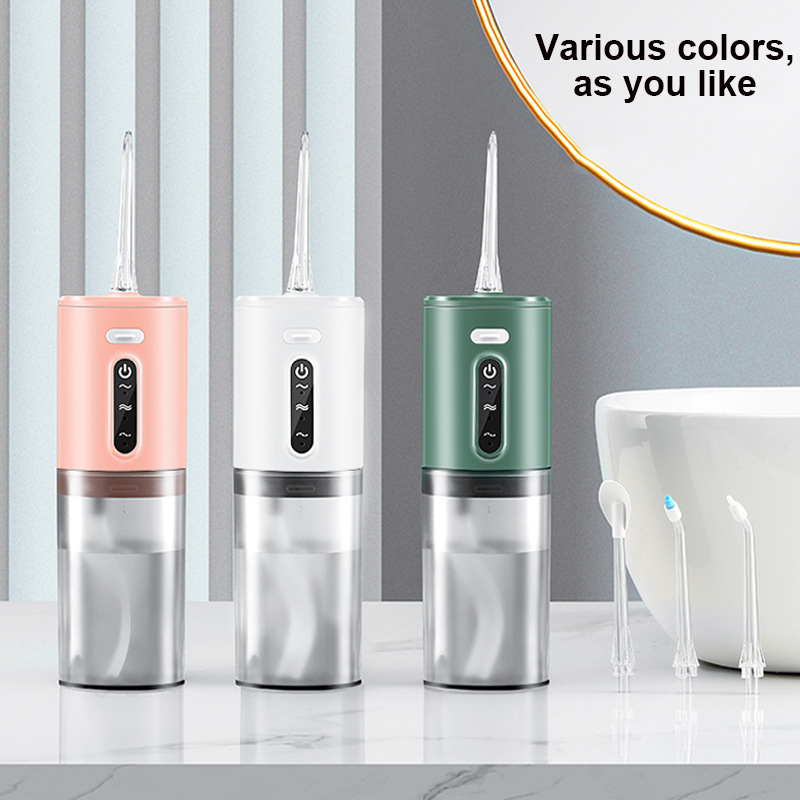 Xiaomi Orale Irrigator Draagbare Ipx7 Waterdichte Charg 3 Modi Tanden Schoner Puls Tandheelkundige Handheld Water Jet Flosser Orale Reiniger