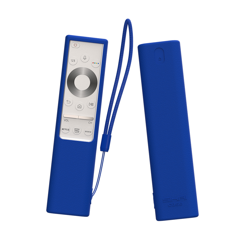 SIKAI silikonowa obudowa do Samsung QLED TV inteligentna obudowa pilota BN59-01311 BN59-01327 BN59-01357 BN59-01363 futerał ochronny: SZARY