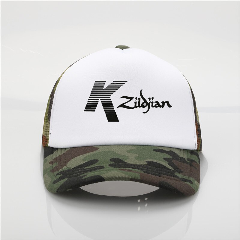 Zildjian-sombreros de béisbol ajustables para hombre y mujer, gorras de béisbol con grafiti, Snapback, unisex: Camuflaje