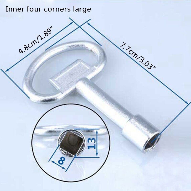 Panel Lock Key Universal Key Wrench Square Socket Key Used in Automobiles Bicycles Various Machinery Maintenance