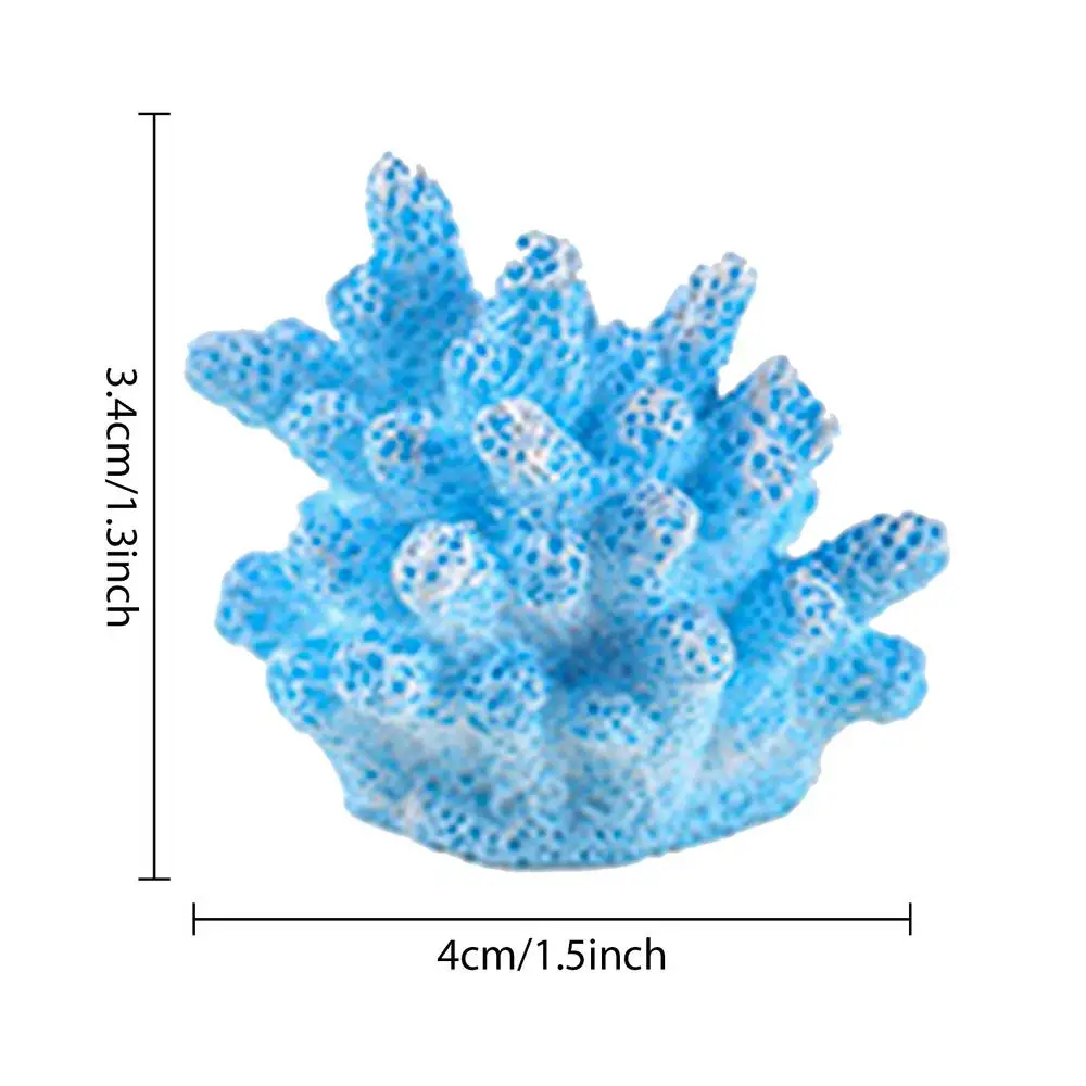 Klein koraal aquarium decor Tiny Sea Coral kunstmatig decor aquarium decor voor aquarium aquarium dierenterrarium en familie: green