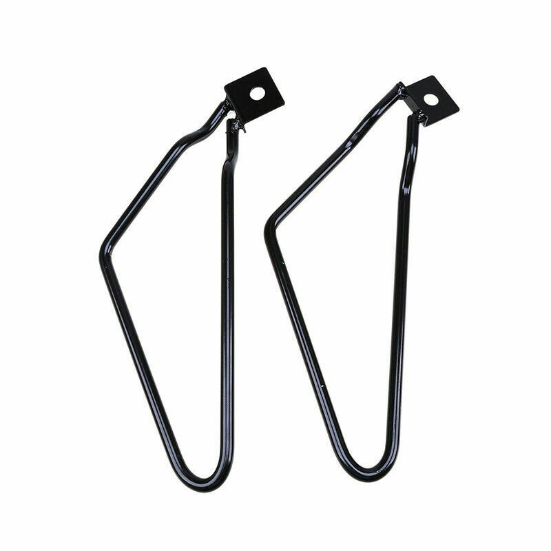 2Pcs Motorcycle Black Saddle Bag Support Rod Mounting Bracket for Harley Sportster Xl 883 1200Travel Bag Bracket