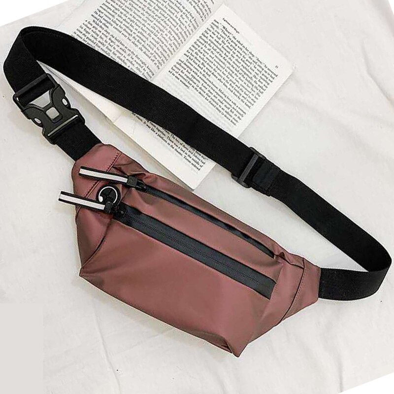 Vandtæt kvinde taljetaske fanny pack brystpakke udendørs crossbody taske unisex bæltetasker med stor kapacitet hoftetaljepakker