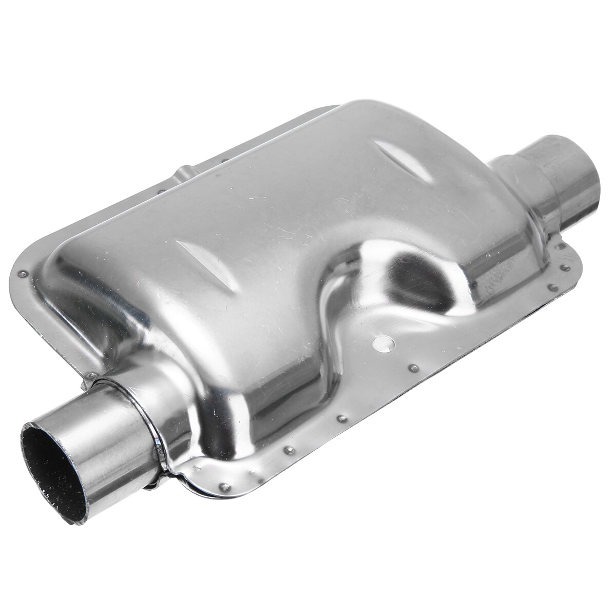 Treyues 1einstellen 24mm Abgasschalldämpfer + Schellen + Schraube Edelstahl Für Webasto Eberspacher Auto Auto Heizung