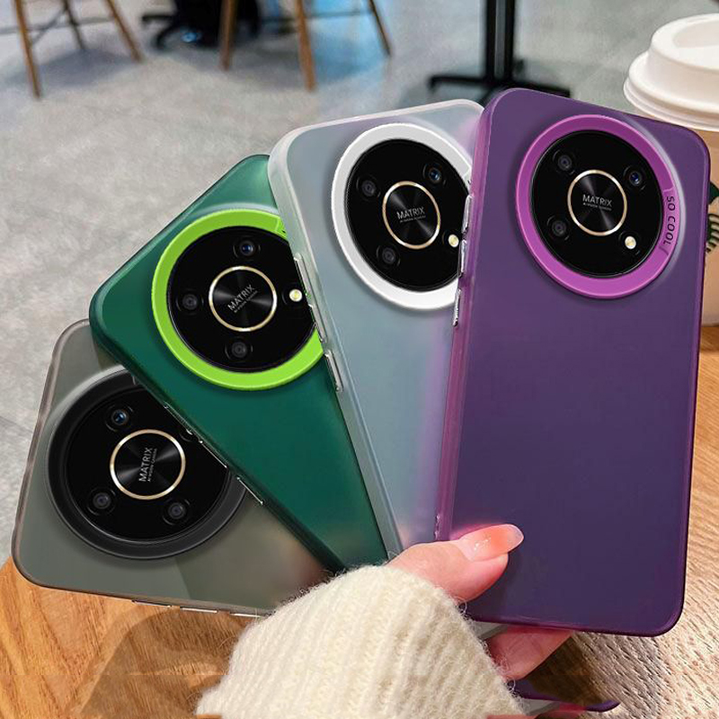 För honor magic 4 lite skal honor  x9 telefonfodral any -lx1 any -lx2 any -lx3 fodral honor  x9 5g lyxigt metalliskt aurora-skinn matt fodral