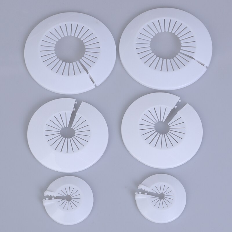 2 Stuks Muur Gat Duct Cover Douche Kraan Hoekstopkraan Pijp Plug Decoratie Cover Buisleidingen Accessoires