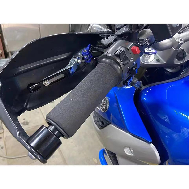Protetor de mão para motocicleta, 2 peças, espuma, punhos protaper, extremidade do guidão da motocicleta, capa antivibração, punho de moto