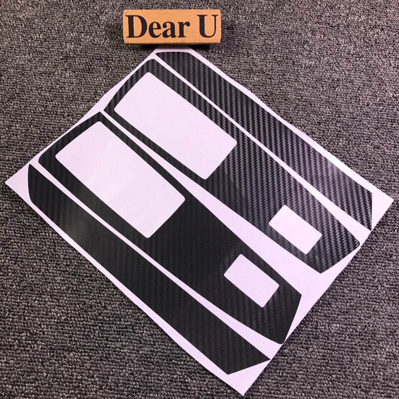 Jeazea Auto Deur Raam Schakelaar Carbon Fiber Molding Sticker Kit Voor Chevrolet Holden Cruze lhd