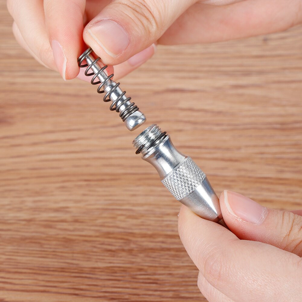 1PC Automatic Center Pin Punch Spring Loaded Window Breaker Screw Dent Marker Marking Starting Holes Hand Tools