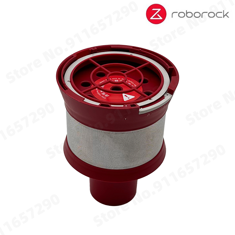 Original Roborock H7 Dust Box HEPA Filter Spare Parts Mace Plus Dustbin Cyclone Assembly Module Red Accessories