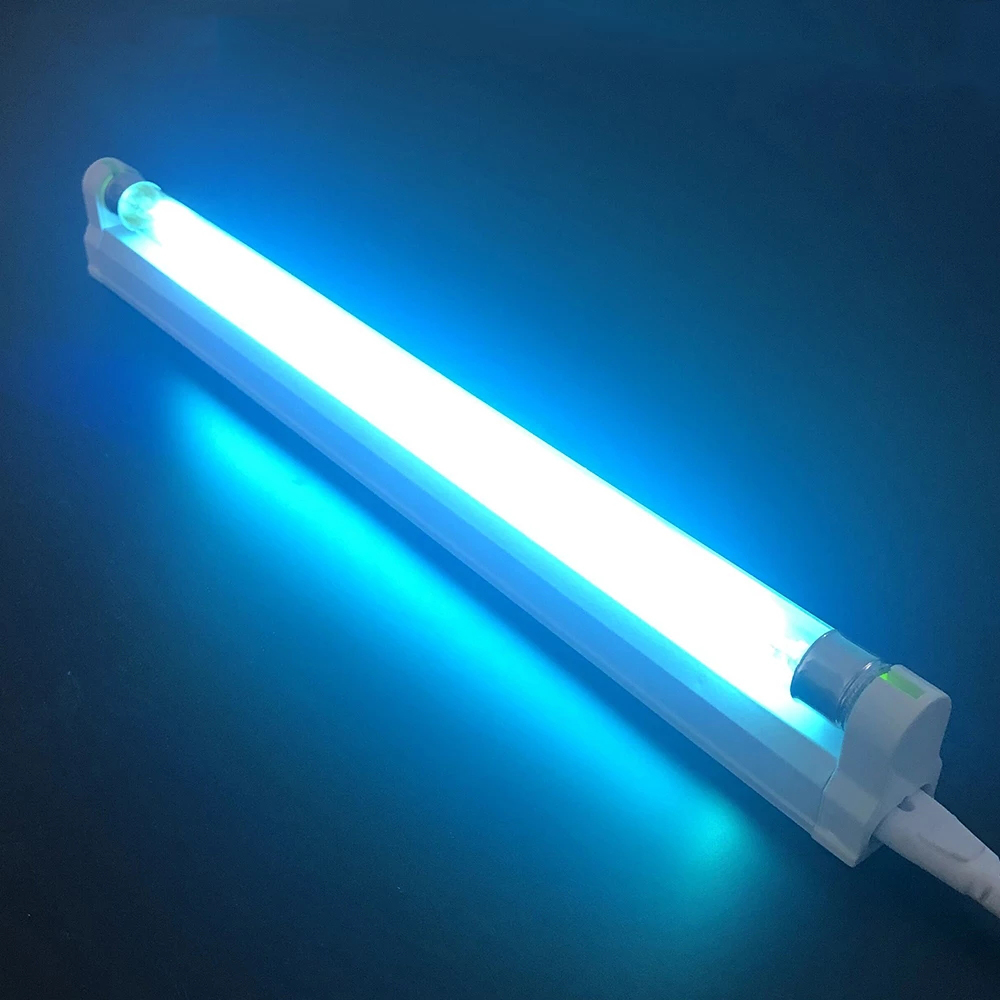 Lámpara germicida ultravioleta, tubo T5 de 220V y 110V, 6W y 8W, esterilizador de cuarzo LED con ozono UVC, luz bactericida UV para el hogar y el Hospital
