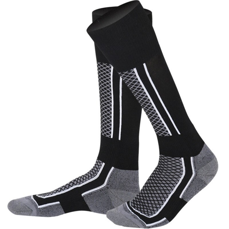 Winter Neue erwachsene Thermische Ski Socken Dicker Baumwolle Warme Sport Socken Snowboarden Radfahren Skifahren Wandern Socken Bein Wärmer: Beige