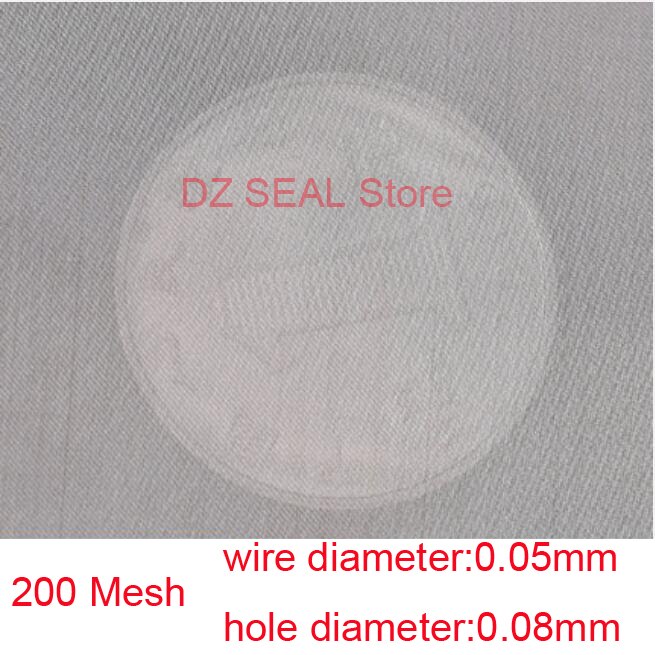 304 rustfritt stål netting matfilter metall nettfiltrering trådplate silfilter hjemmekjøkkensiler 300mm x 1000mm: 200 masker