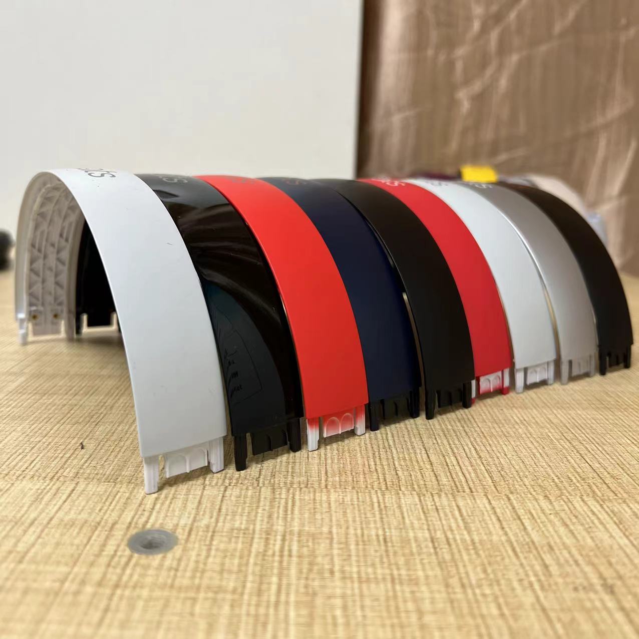 Original oben-Kunststoff-Kopfband für schlägt Solo3 Solo 3-Kopfhörer, Ersatz-Reparatur-Headset-Ersatzteile, gepaart mit Schrauben