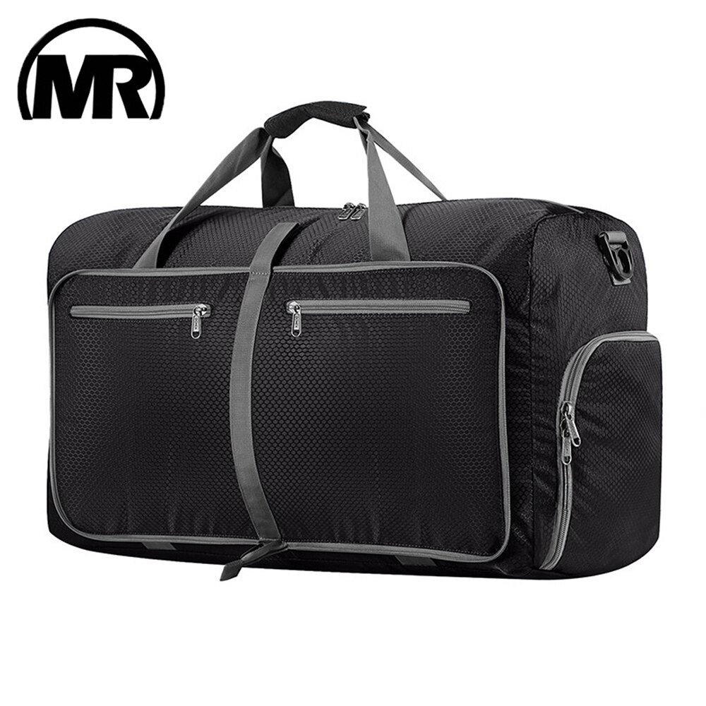 MARKROYAL Travel Duffle Bag 80L Foldable Weekender Bag For Women&Men Waterproof Shoe Pocket Shoulder Messenger Bag