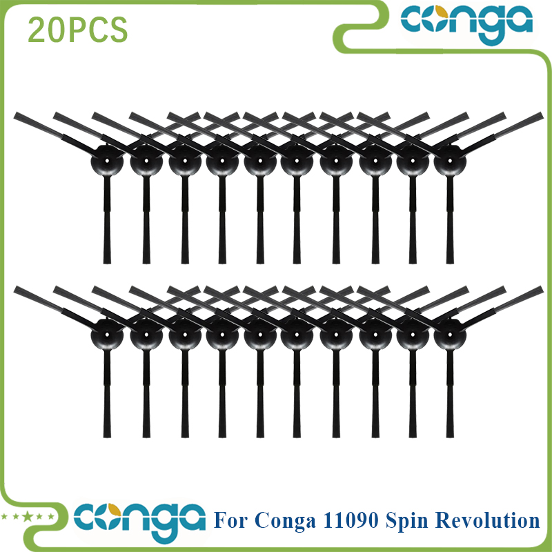 Fit For Cecotec Conga 11090 Spin Revolution Robot Vacuum Parts Roller Side Brush Hepa Filter Mop Cloth Rag Dust Bag accesorios: Clear