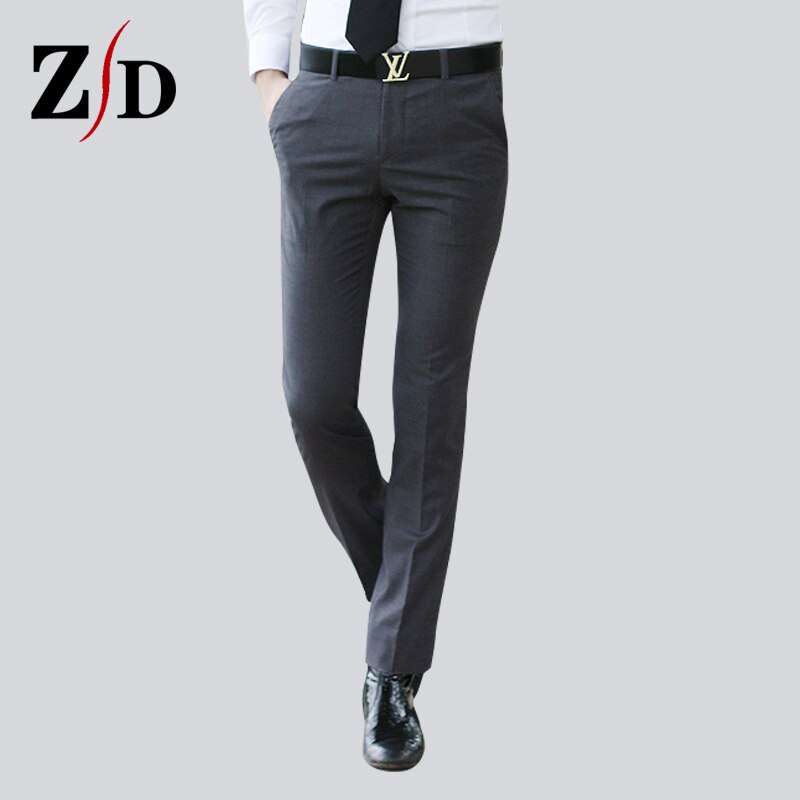 Pakken mannen broek Slanke broek iron rechte pak broek lente
