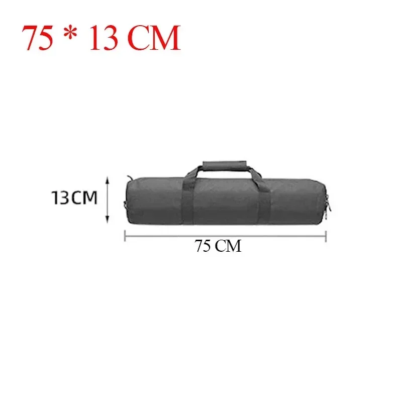 65 80 90 100 125cm Wyściełany statyw do aparatu fotograficznego Torba do przenoszenia Lekki stojak Torba do przenoszenia Parasol Softbox Torba do przenoszenia Etui na statyw: Jasno szary