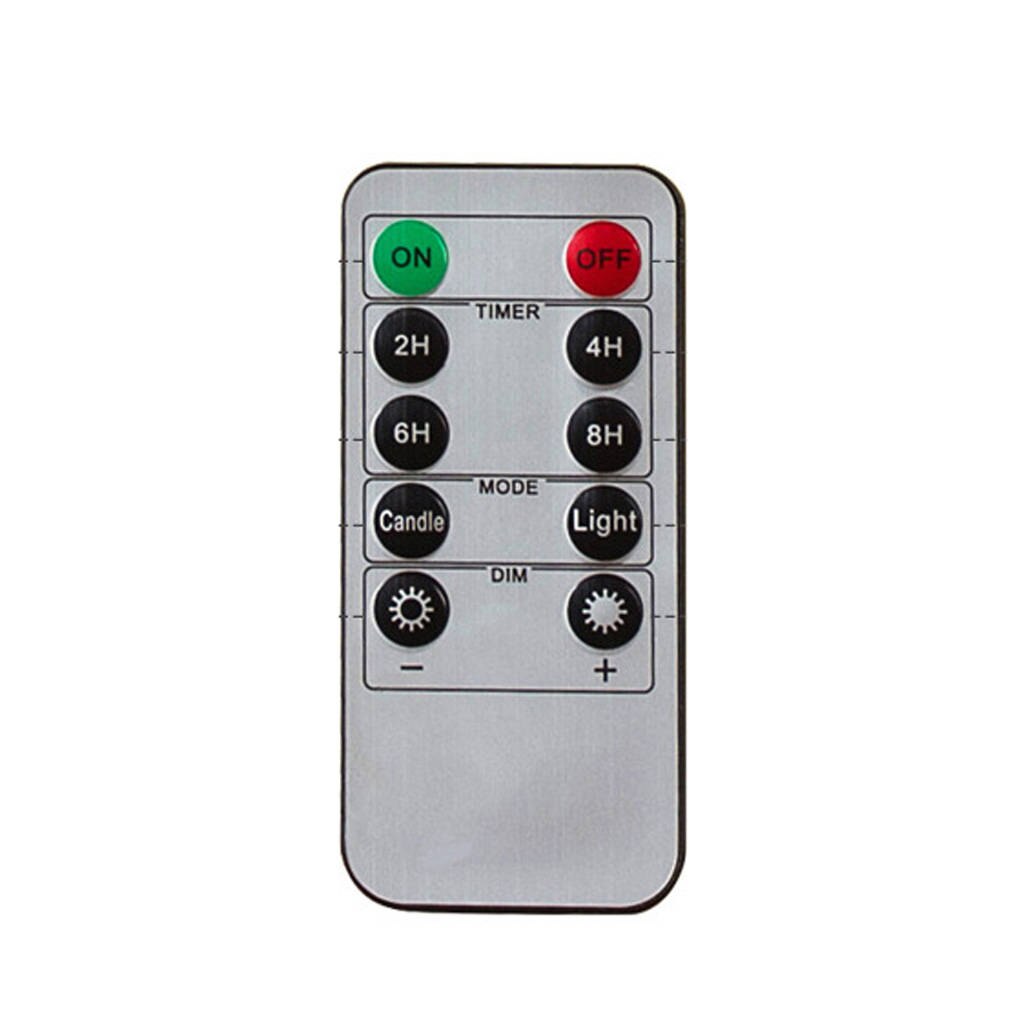 Universal Remote Control With 24 Hours Timer For Flameless Swinging LED Candles