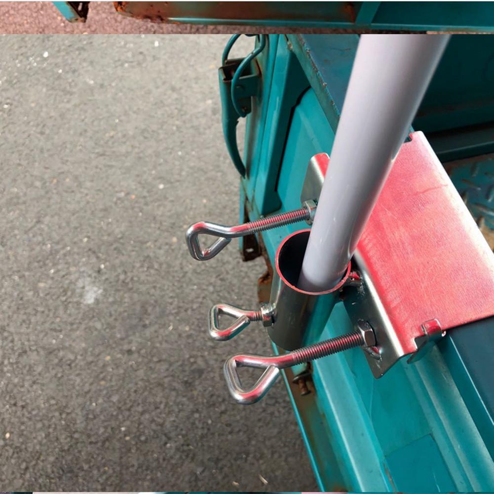 Patio Parasol Holder Umbrella Stand Heavy Duty Umbrella Holder Clamp for Outdoors Garden Beach Balcony