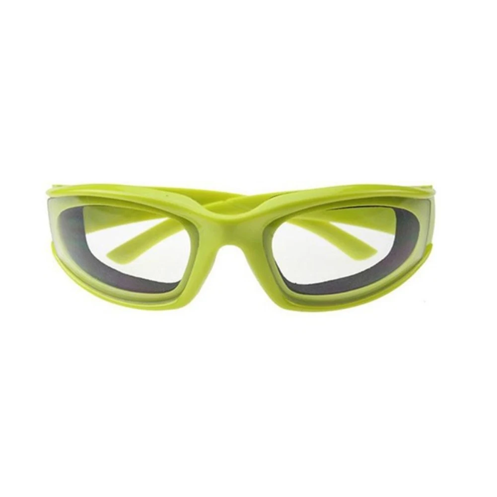 Anti-Fog Onion Goggles Tear Free Safety Eye Protection Glasses Kitchen Cooking Gadgets: green