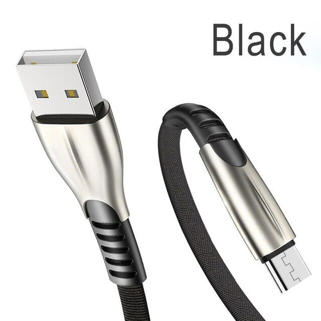 Kabel Micro USB ściany szybki Adapter ładowarka do telefonu komórkowego dla Samsung galaxy S3 S4 S6 S7 krawędzi A10 A3 A5 2016 J3 J5 J7 J4 A6 A7 2018: Only black cable