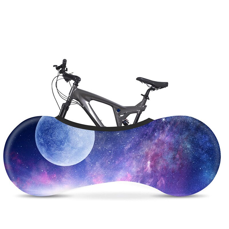 Hssee moon-serien cykeldæksel elastisk mælkesilke indendørs cykeldæk støvdæksel cykeltilbehør: 7