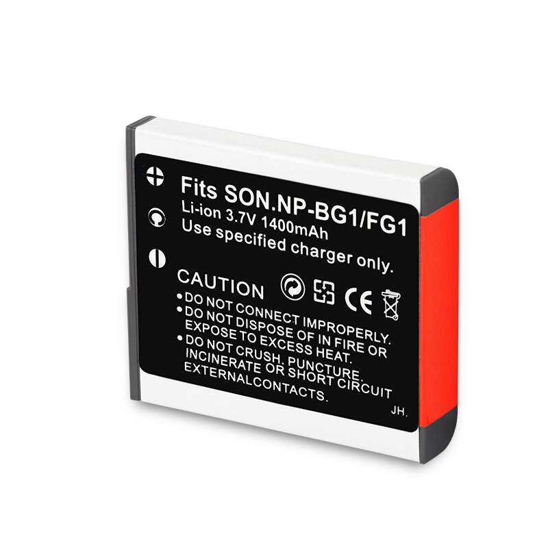 Okoman Batteries For Sony Np Bg1 Battery 1400mAh NP-BG1 For Cyber-Shot DSC-H3 DSC-H7 DSC-H9 DSC-H10 DSC-H20 DSC-H50 DSC-H55