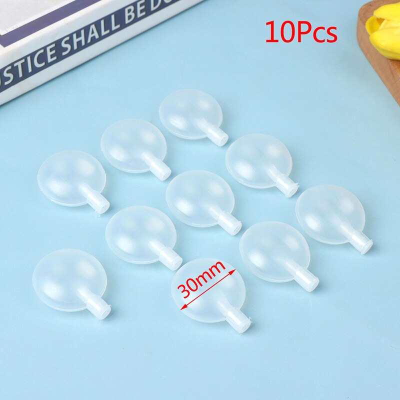 10Pcs Knijp Bb Sound Whistling Pieper Pop Whistling Noise Maker Naaien In Alle Pluche Baby Speelgoed Diy Accessoire: 10pcs 30mm