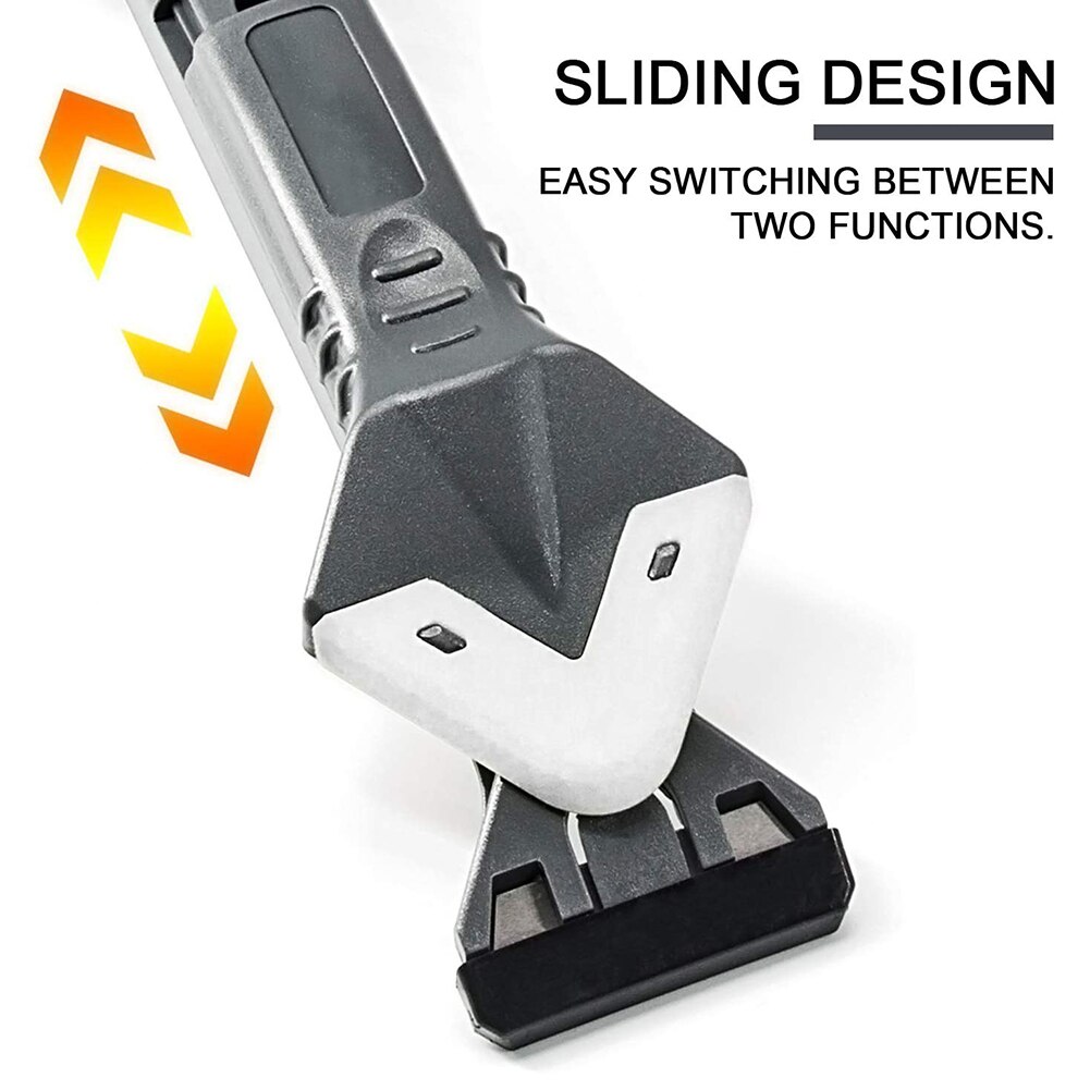 6In1 Silicone Caulking Finishing Sealant Grout Tool 14Pcs Caulk Nozzle Applicator Finisher Sealant Spreader Spatula Scraper Kit