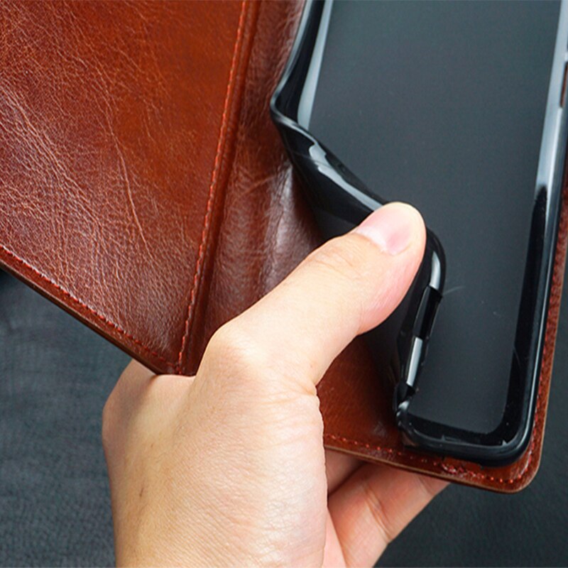 Case Voor Zte Blade A7s Premium Pu Leather Wallet Flip Shockproof Cover Voor Zte Blade A7s 6.5Inch couqe