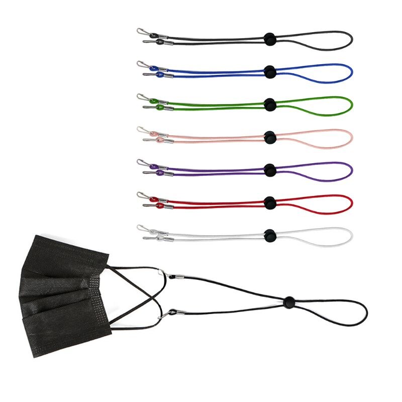 Adjustable Mask Extension For Masks Lanyard Handy&Convenient Safety Mask Rest Rope hang on neck String