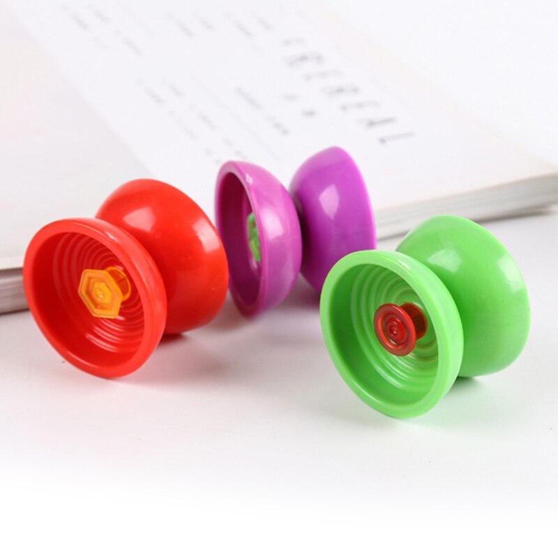 B2EB 3 Pieces Looping Yoyos DIY Magic Yo Yo Ball Plastic String Ball Classroom Prizes