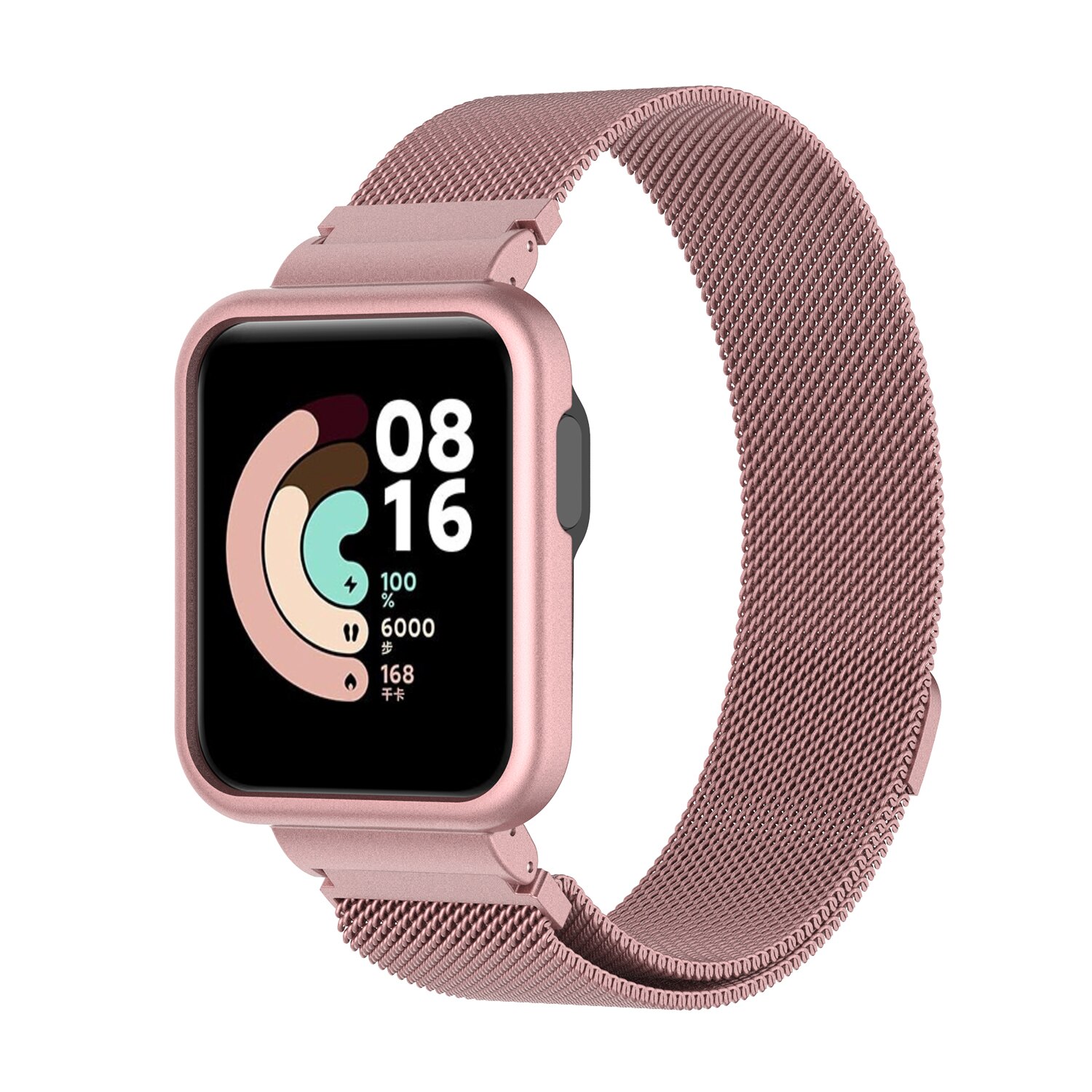 Milanese pasek do zegarka Xiaomi Mi Lite inteligentny zegarek metalowa rama Protector Case bransoletka Watchband do zegarka Redmi 2 Lite Correa