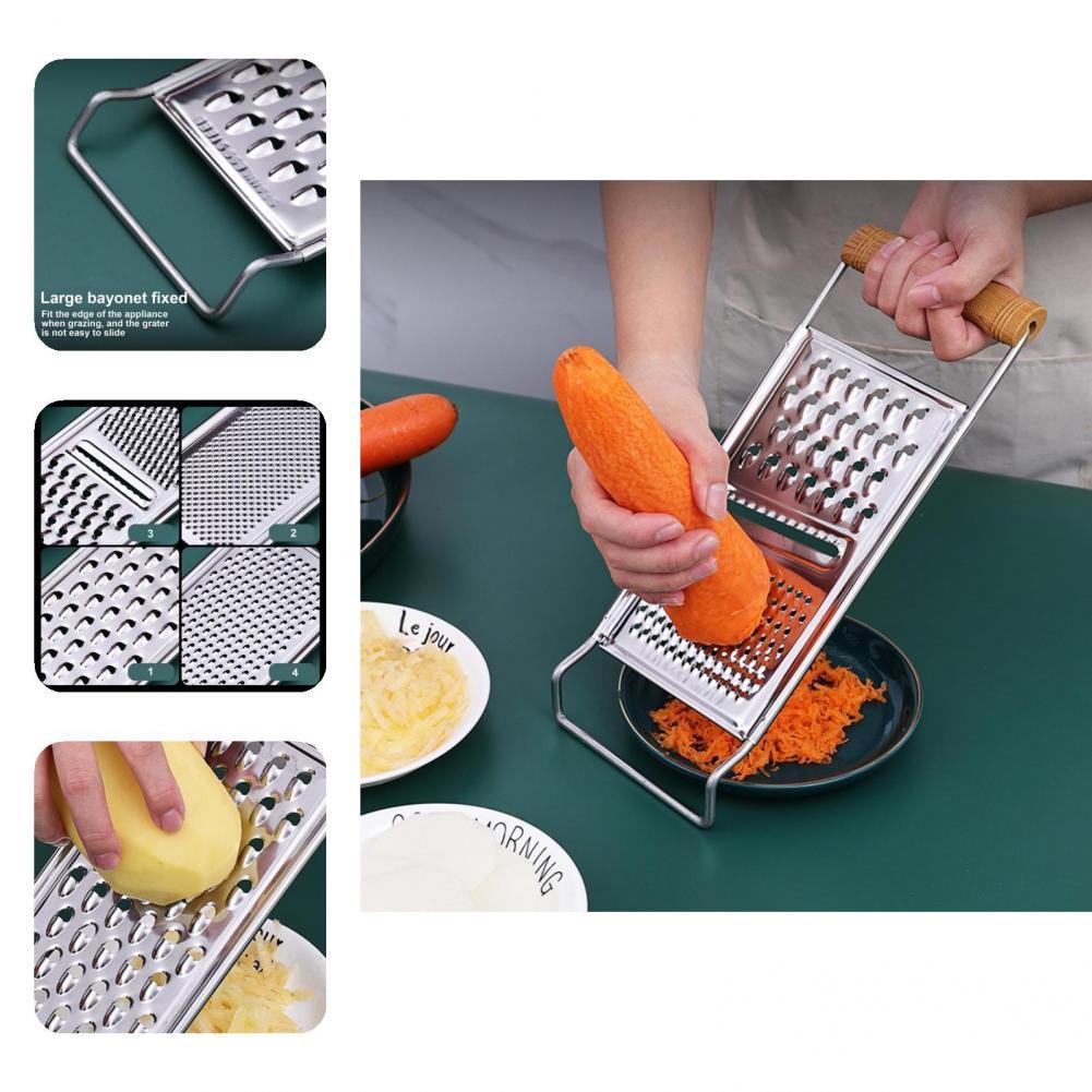 Practicability Stainless Steel Strong Construction Carrot Grater for Bakery