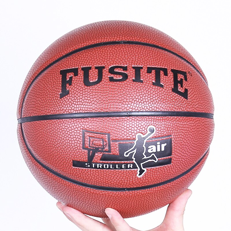 Adult Basketball Outdoor Indoor Size 7/6/5 mricofiber Leather Basketball Ball Training Basket Ball outdoor sports: Burgundy