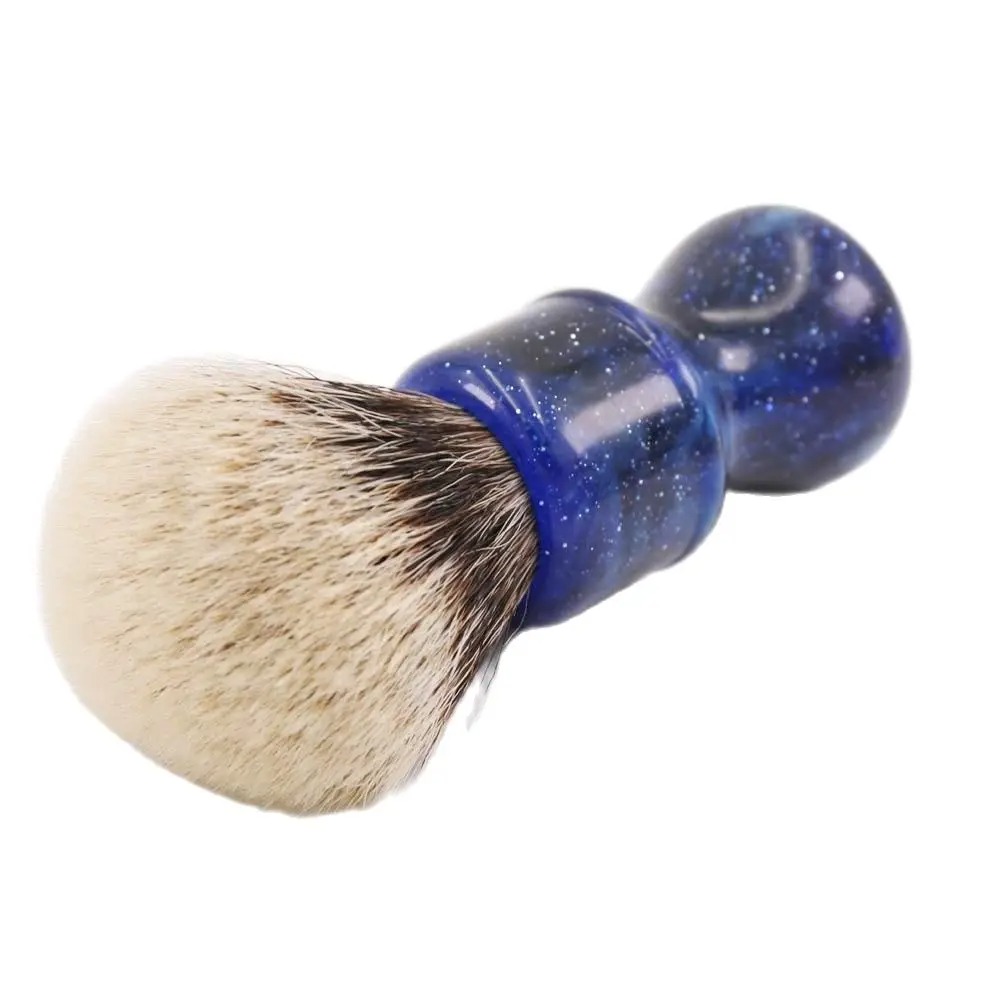 YAQI 24MM Mysterious Space Color Handle Two Band Badger Hair Knot Men Shaving Brushes Men Wet Shave Brushes YAQI