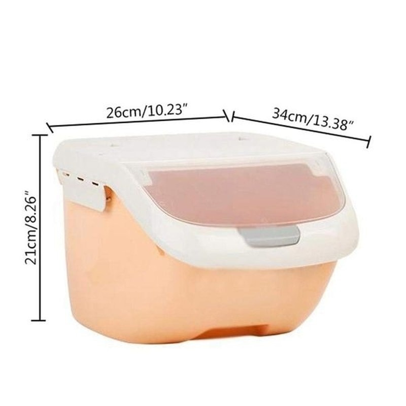 6KG/10KG/15KG Moisture-proof Dry Food Storage containers Sealed Box Rice Storage Container Kitchen Organization