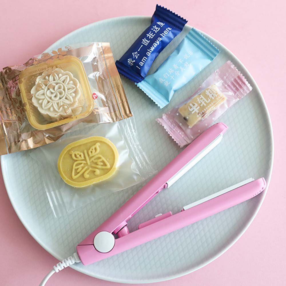 Handheld Electric Plastic Bag Heat Sealer Capper Kitchen Gadgets Household Snack Package Mini Sealing Machine DIY Food Pack Tool