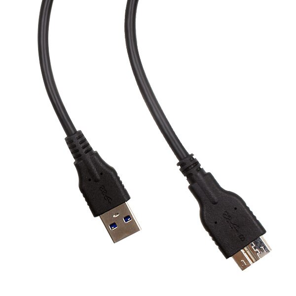 30CM USB PC Data Cable Cord For Transcend 2 TB StoreJet Hard Drive TS2TSJ25M3