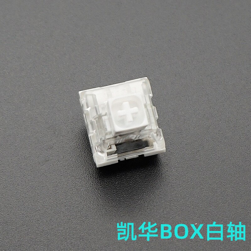 Kailh Mechanischer Tastaturschalter RGB SMD Schwarz verrotten Braun Blau Weiß Kasten Staubdichte Tastatur DIY Geeignet für Kirsche MX-Schalter: verrotten / Brauner schalter
