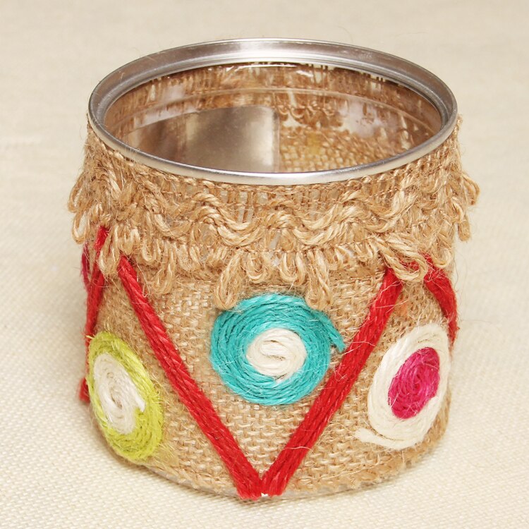 DIY manual jute rope thick hemp rope card photo wall Binding wire rope adornment hemp rope